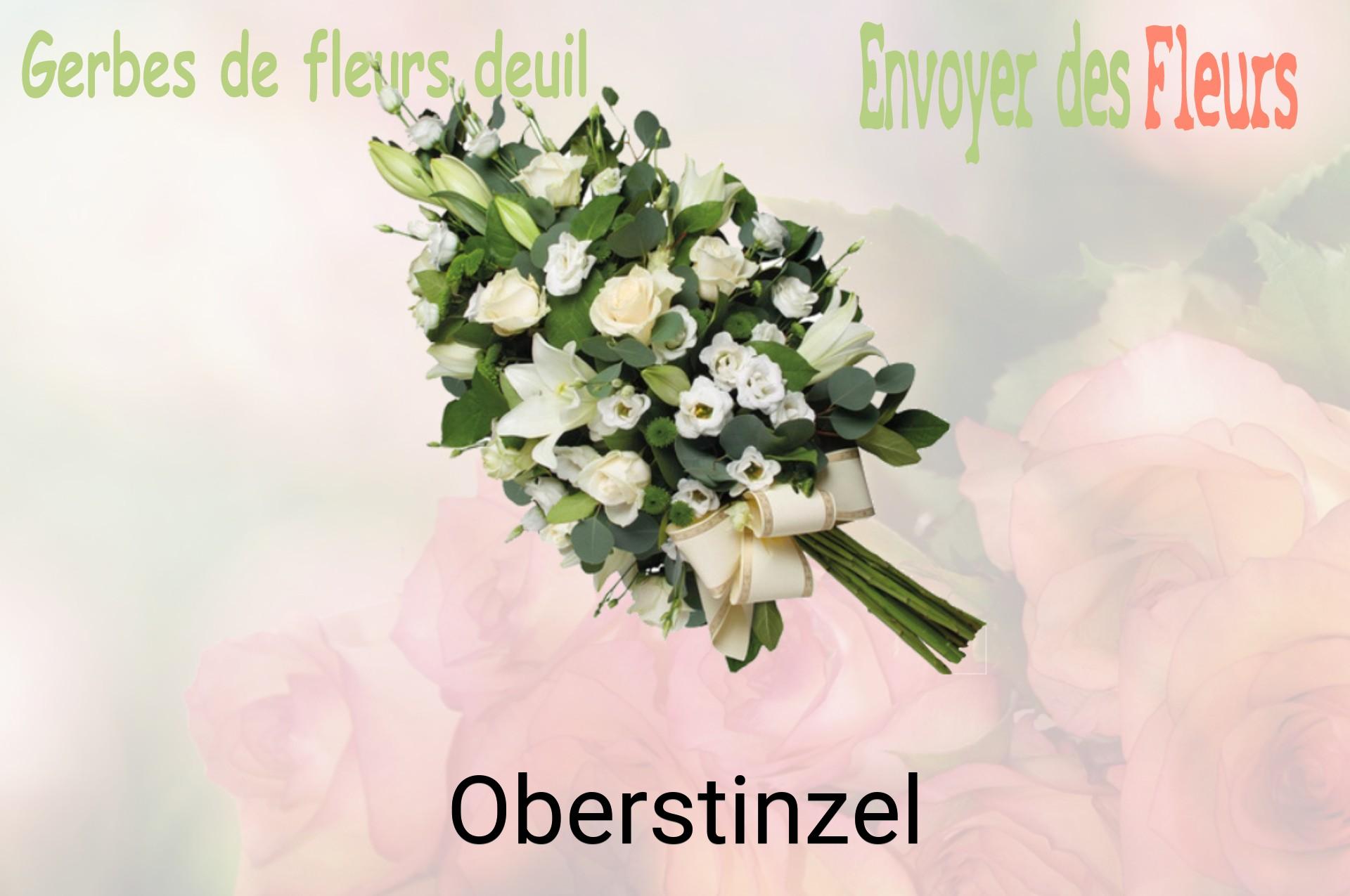 Gerbe de fleurs de deuil livrée à Oberstinzel